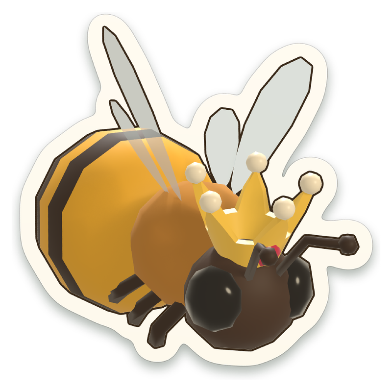The crowned queen, the emblem of Pollinator Palooza